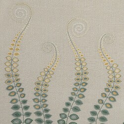 fiddlehead embroidery