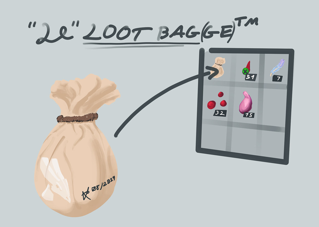 Loot bags