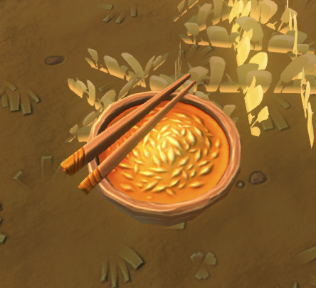 bowls of grains in game