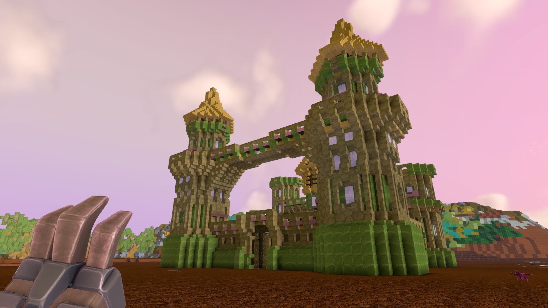 So I built this Castle using the Chisel mod. Please excuse the