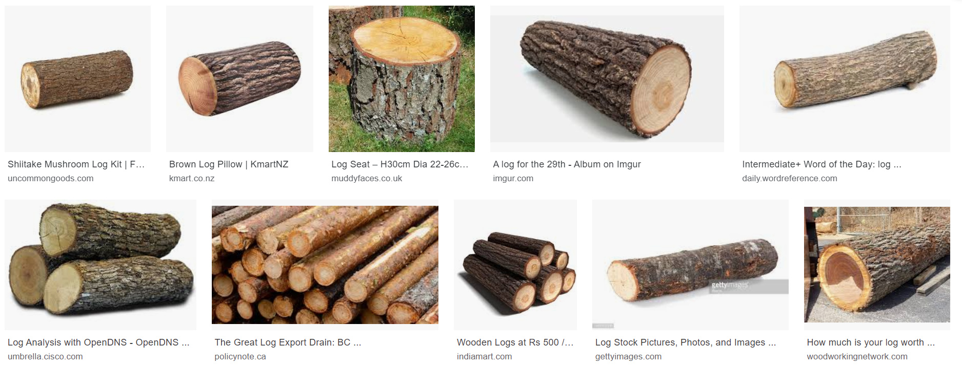 How much is your log worth?