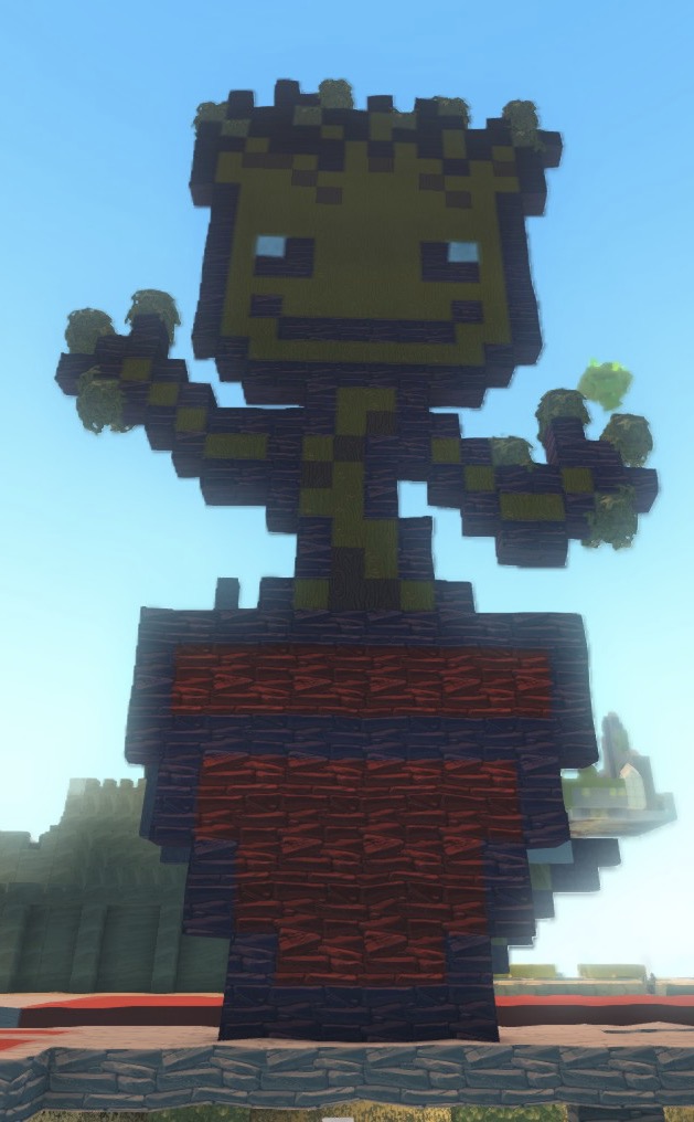 Free To A Good Home Baby Groot Pixel Art General Boundless Community